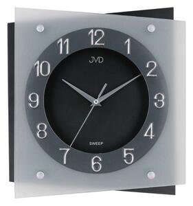 JVD Luxusní tiché skleněné netikající hodiny JVD NS29104.2 (JVD Luxusní tiché skleněné netikající hodiny JVD NS29104.2)