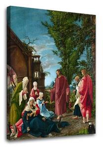 Obraz na plátně Albrecht Altdorfer - Kristus odchází od své Matky (reprodukce obrazů)