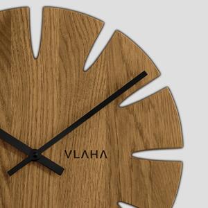 Továrna na čas Dubové hodiny VLAHA 32 cm s černými ručkami VCT1015