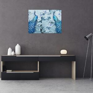 Obraz pávů (70x50 cm)