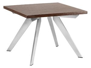 Kancelářský stolek Platinum 60, 60x60, tmavý ořech