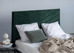 Hector Čalouněná postel Medelin 140x200 dvoulůžko zelené