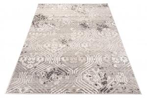 Makro Abra Moderní kusový koberec FIESTA 36136/36922 šedý černý Rozměr: 120x170 cm