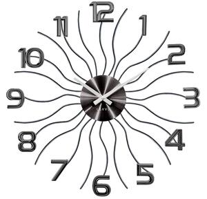 Designové černé antracitové hodiny LAVVU SUN LCT1222 (POŠTOVNÉ ZDARMA!!!)