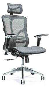 Kancelářská židle Ergo 500, šedé, mesh