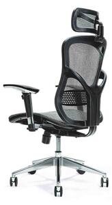 Kancelářská židle Ergo 500, šedé, mesh