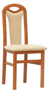 Stima židle BERTA Odstín: Třešeň, Látky: LIMA beige 10