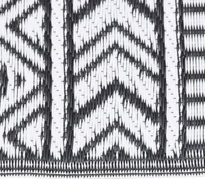 Venkovní koberec ARAKIL černý 190 x 290 cm PP