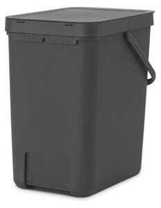 Brabantia odpadkový koš Sort & Go - 25 L, šedá
