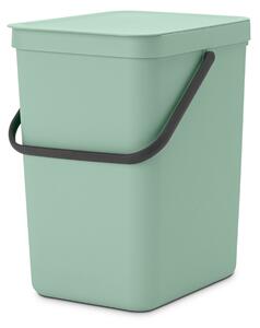 Brabantia odpadkový koš Sort & Go - 25 L, nefritově zelená