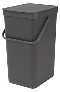 Brabantia odpadkový koš Sort & Go - 16 L, šedá
