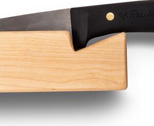 Roselli Kuchařský nůž Roselli Wootz 33cm / silikon