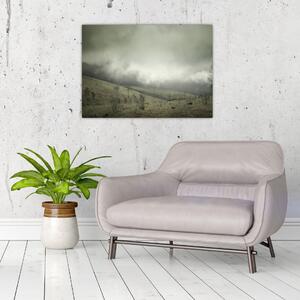 Obraz krajiny před bouři (70x50 cm)