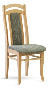 Židle AIDA židle Nancy - odstín/látka: Dub Sonoma / látka cappuccino