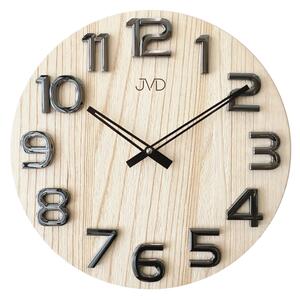 Nástěnné hodiny dřevěné JVD HT97.4
