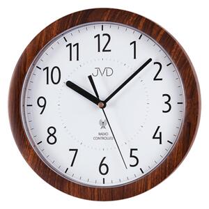 JVD Přesné moderní rádiem řízené hodiny JVD RH612.9 - imitace dřeva