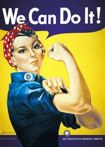 Plakát, Obraz - We can do it! - To zvládneme!, (61 x 91.5 cm)