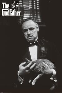 Plakát, Obraz - The Godfather - cat (B&W), (61 x 91.5 cm)