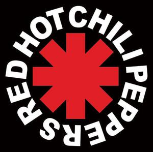 Plakát, Obraz - Red hot chili peppers -logo, (61 x 91 cm)