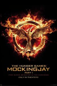 Plakát, Obraz - Hunger Games: Síla vzdoru 1. část - Reprodrozd (Mockingjay), (61 x 91.5 cm)