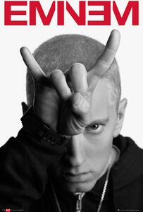 Plakát, Obraz - Eminem - horns, (61 x 91.5 cm)