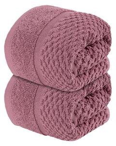 Barbara Becker Froté ručník pro hosty, 30 x 50 cm, 2 kusy (světle růžová) (100348216002)