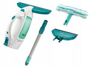 Leifheit 51016 vysavač na okna Window Cleaner s mopem a 43 cm tyčí + sací hubice 17 cm černá