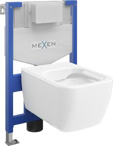 Mexen Fenix XS-F, podomítkový modul a závěsné WC Stella, bílá, 6803368XX00