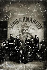 Plakát, Obraz - Sons of Anarchy - Vintage