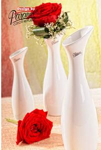 Paramit SOFFI Váza bílá 25 cm