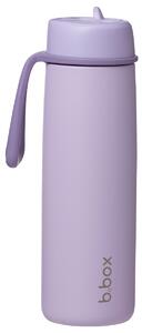 B.Box Nerezová termolahev s brčkem 690 ml lilac love