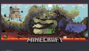 Plakát, Obraz - Minecraft - underground, (91.5 x 61 cm)