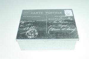 ART-STYLE Plechový box Carte postale