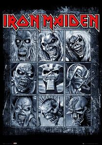 Plakát, Obraz - Iron Maiden - Eddies, (61 x 91.5 cm)