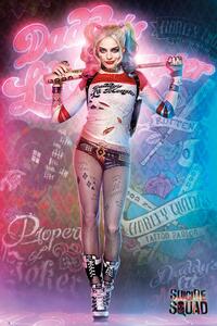 Plakát, Obraz - Sebevražedný oddíl - Harley Quinn Stand, (61 x 91.5 cm)