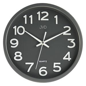 JVD Nástěnné hodiny JVD šedé HX2413.2