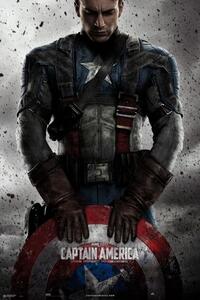 Plakát, Obraz - Marvel - Captain America, (61 x 91.5 cm)