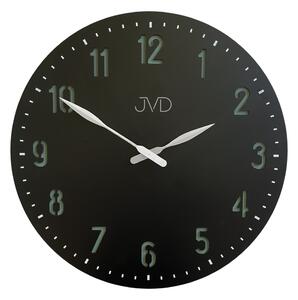 JVD Designové minimalistické nástěnné hodiny JVD HC39.1 (hodiny o průměru 500mm s arabskými číslemi)