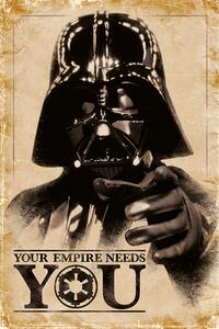 Plakát, Obraz - Star Wars - Your Empire Needs You, (61 x 91.5 cm)