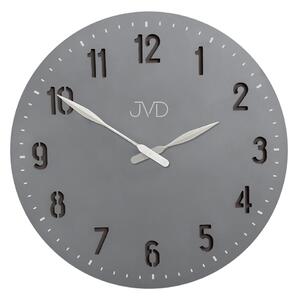 JVD Designové minimalistické nástěnné hodiny JVD HC39.3 (hodiny o průměru 500mm s arabskými číslemi)
