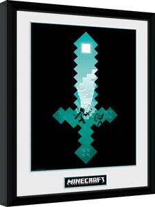 Obraz na zeď - Minecraft - Diamond Sword