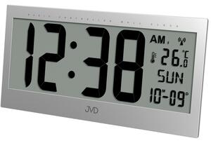 JVD Velké rádiem řízené nástěnné digitální hodiny JVD RB9380.2 (zobrazení data a okolní teploty)