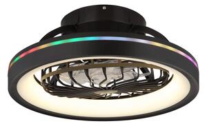 Globo 03665 - LED RGB Stmívatelný stropní ventilátor DEANNE LED/40W/230V + DO