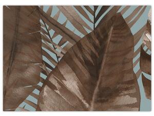 Obraz - Palmové listy, aquarel (70x50 cm)