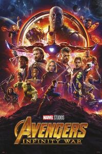 Plakát, Obraz - Avengers Infinity War - One Sheet, (61 x 91.5 cm)
