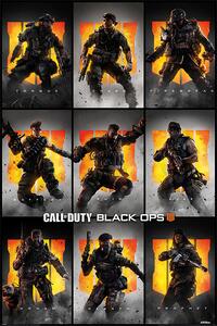 Plakát, Obraz - Call Of Duty – Black Ops 4 - Characters, (61 x 91.5 cm)