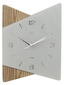 JVD Skleněné designové nástěnné hodiny JVD NS13011.3
