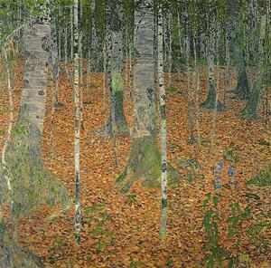 Gustav Klimt - Obrazová reprodukce The Birch Wood, 1903, (40 x 40 cm)