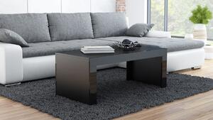Cama Konferenční stolek TESS 120 Barva: Černý mat/Černý lesk