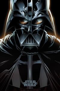 Plakát, Obraz - Star Wars - Vader Comic, (61 x 91.5 cm)